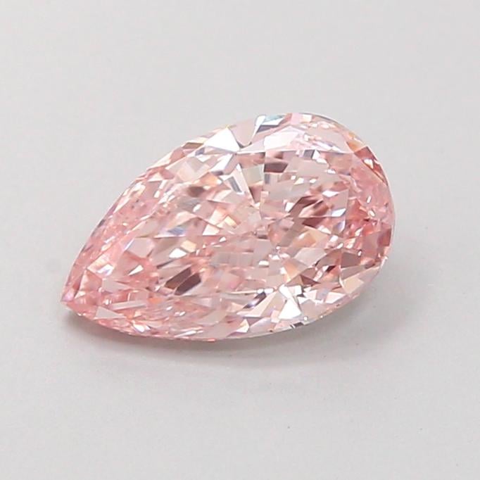 0.96 Ct. Fancy Vivid Pink Pear Lab Grown Diamond