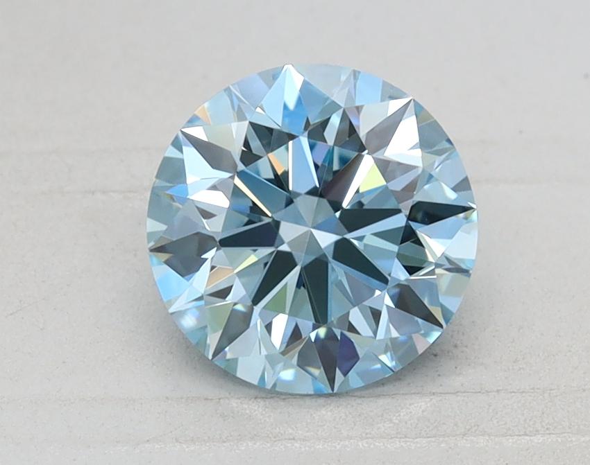 1.00 Ct. Fancy Intense Blue Round Lab Grown Diamond