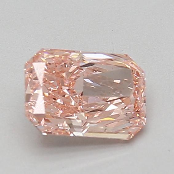 1.01 Ct. Fancy Vivid Pink Radiant Lab Grown Diamond