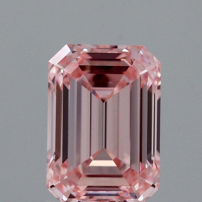 1.97 Ct. Fancy Intense Pink Emerald Lab Grown Diamond