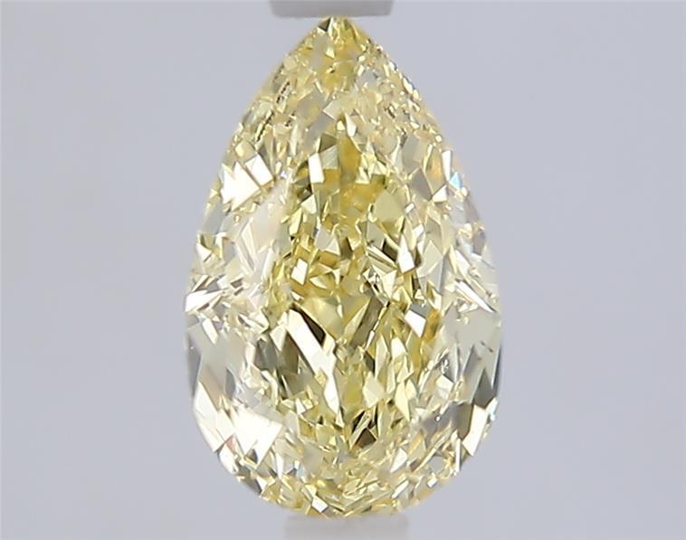 1.59 Ct. Fancy Intense  Yellow Pear Lab Grown Diamond