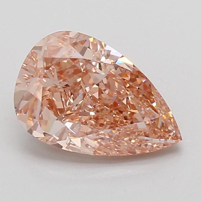 2.04 Ct. Fancy Intense Pink Pear Lab Grown Diamond