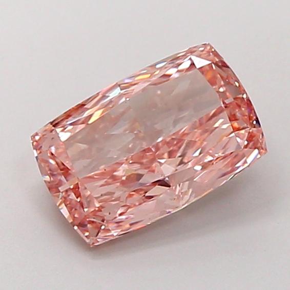 2.43 Ct. Fancy Intense Pink Cushion Lab Grown Diamond
