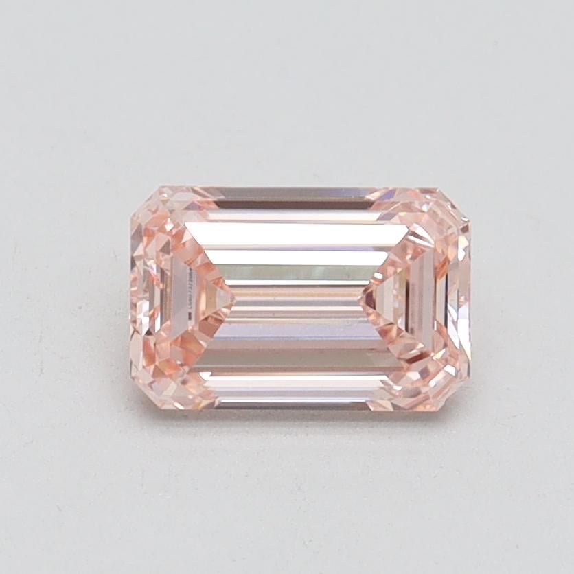 0.85 Ct. Fancy Intense Pink Emerald Lab Grown Diamond