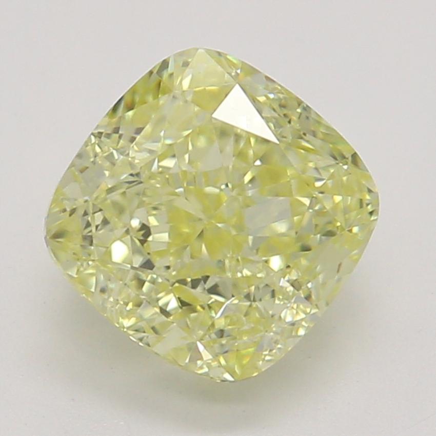 1.01 Ct. Fancy Yellow Cushion Diamond