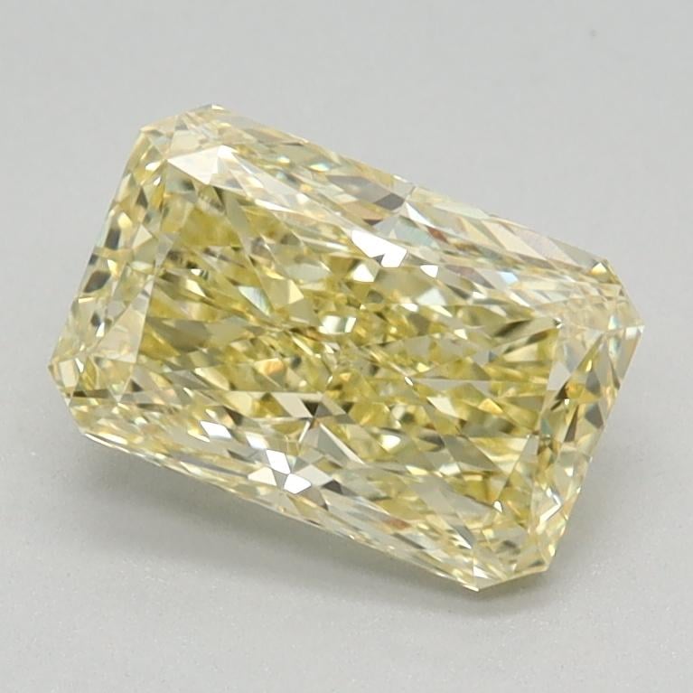 1.08 Ct. Fancy Vivid Yellow Radiant Lab Grown Diamond