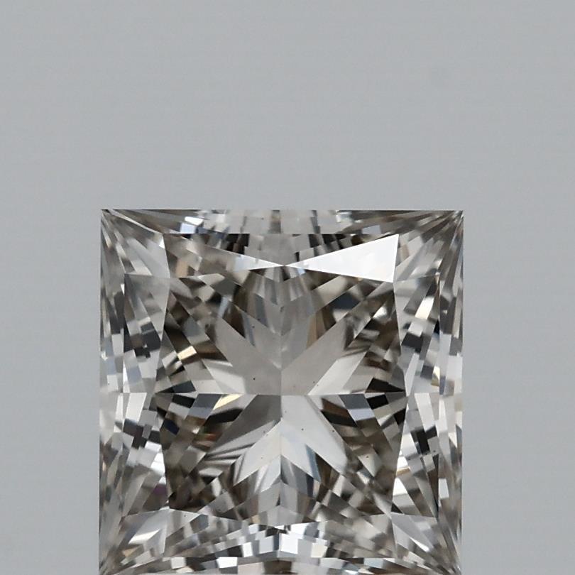 2.11 Ct. Fancy Vivid Blue Princess Lab Grown Diamond