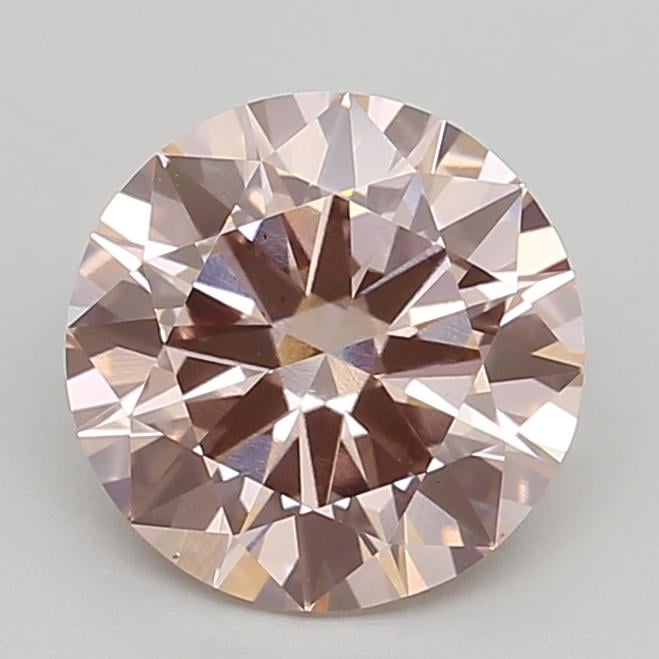 2.20 Ct. Fancy Intense Pink Round Lab Grown Diamond