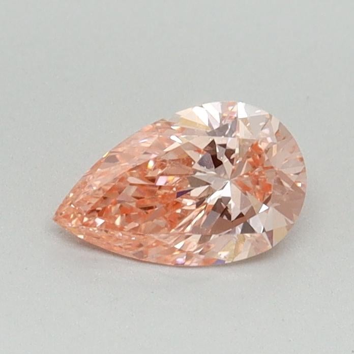 0.43 Ct. Fancy Vivid Pink Pear Lab Grown Diamond