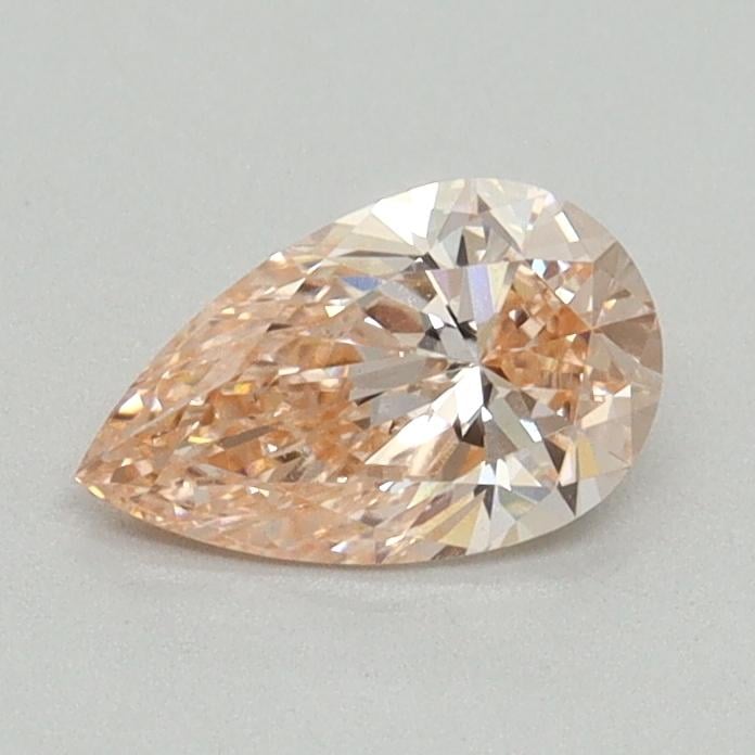 0.58 Ct. Fancy Intense Pink Pear Lab Grown Diamond