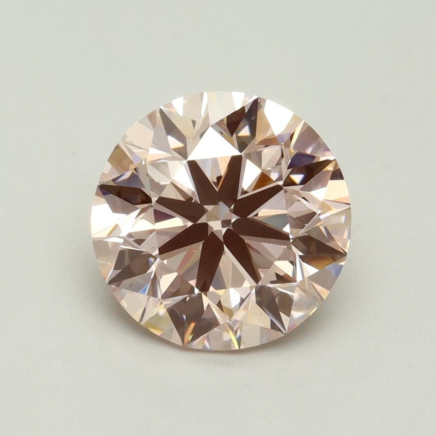 4.01 Ct. Fancy Intense Pink Round Lab Grown Diamond
