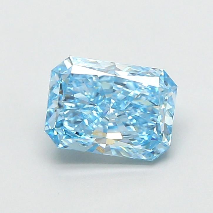 1.20 Ct. Fancy Vivid  Blue Radiant Lab Grown Diamond