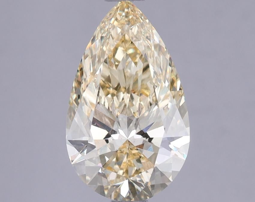 1.88 Ct. Fancy Intense Yellow Pear Lab Grown Diamond