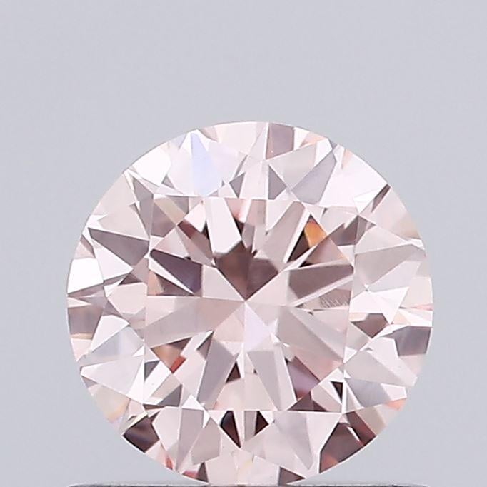 0.73 Ct. Fancy Pink Round Lab Grown Diamond