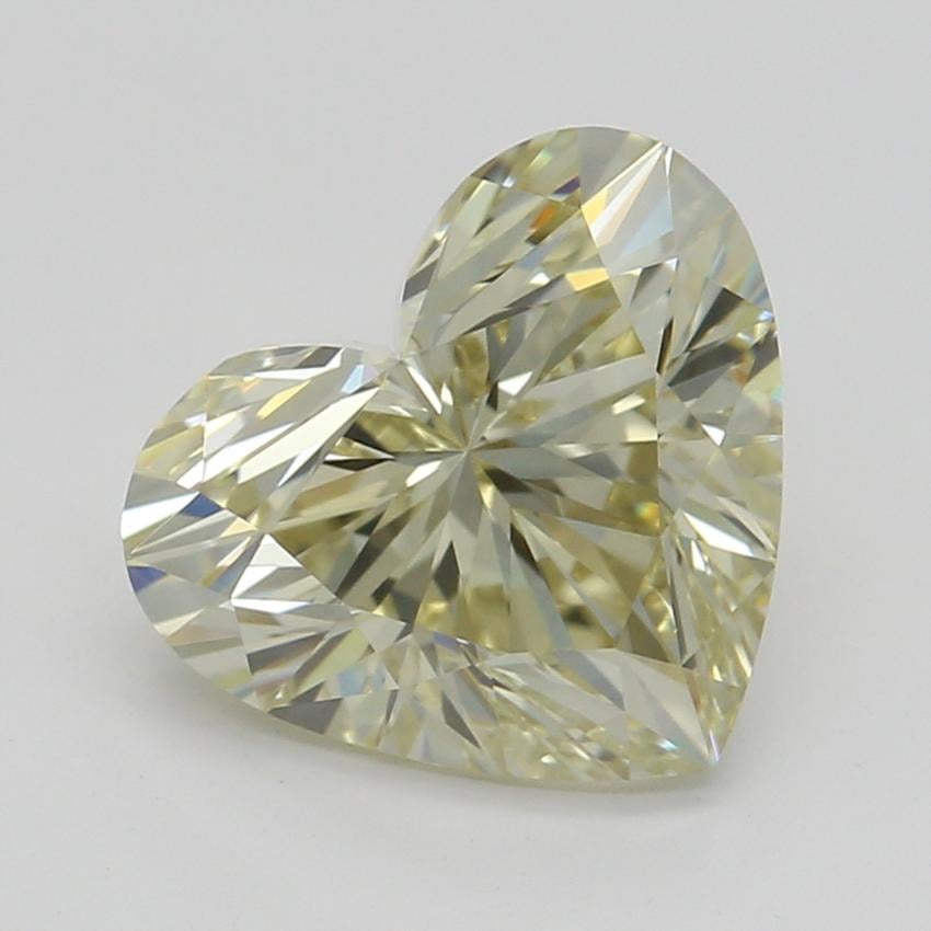 1.51 Ct. Fancy Light Brownish Yellow Heart Diamond