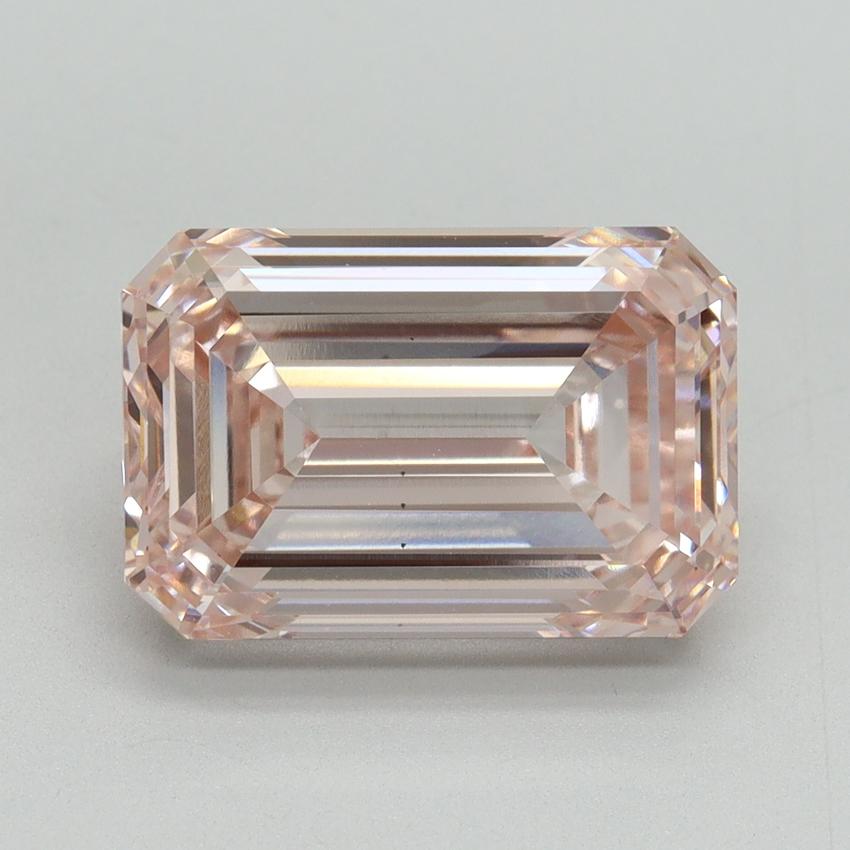 5.55 Ct. Fancy Intense Pink Emerald Lab Grown Diamond