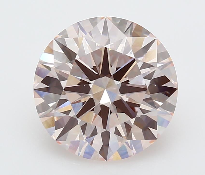 5.01 Ct. Fancy Intense  Pink Round Lab Grown Diamond