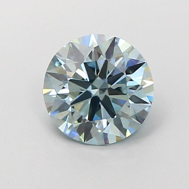 1.13 Ct. Fancy Intense  Blue Round Lab Grown Diamond