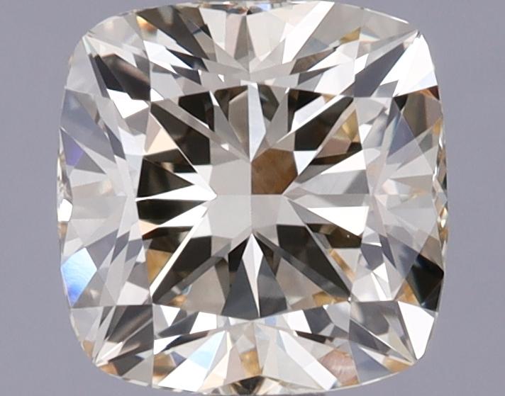 1.02 Ct. Fancy Light Yellow Cushion Lab Grown Diamond