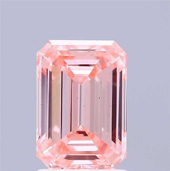 2.06 Ct. Fancy Vivid Pink Emerald Lab Grown Diamond