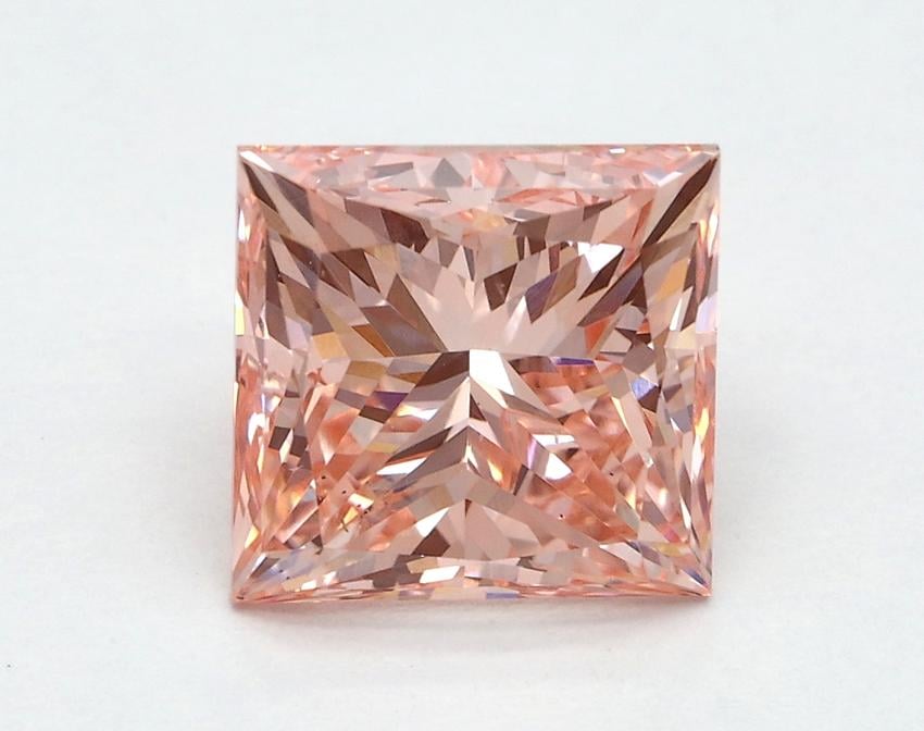 2.32 Ct. Fancy Vivid Pink Princess Lab Grown Diamond