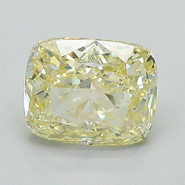 1.17 Ct. Fancy Yellow Cushion Lab Grown Diamond