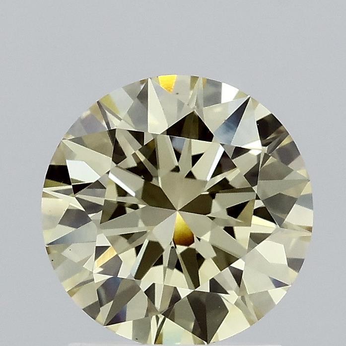 1.51 Ct. Fancy Yellow Round Lab Grown Diamond