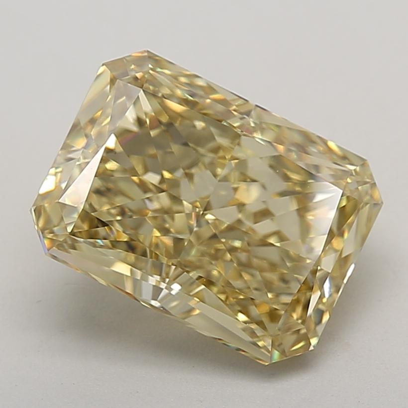 5.58 Ct. Fancy Intense  Yellow Radiant Lab Grown Diamond