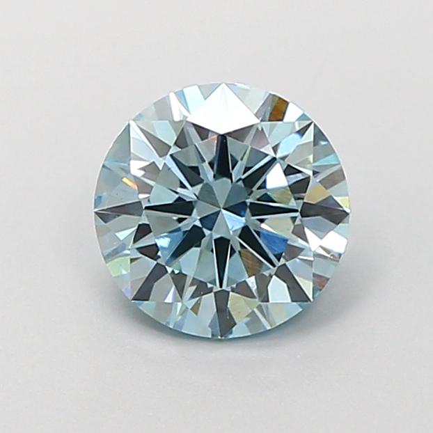 1.16 Ct. Fancy Intense  Blue Round Lab Grown Diamond