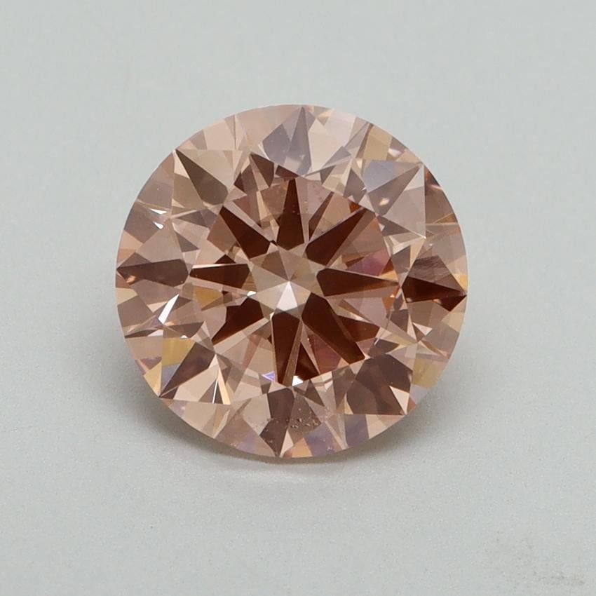2.01 Ct. Fancy Intense Pink Round Lab Grown Diamond