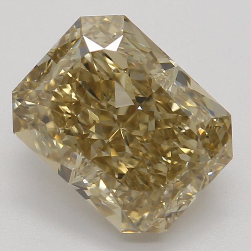 1.52 Ct. Fancy Brown-Yellow Radiant Diamond