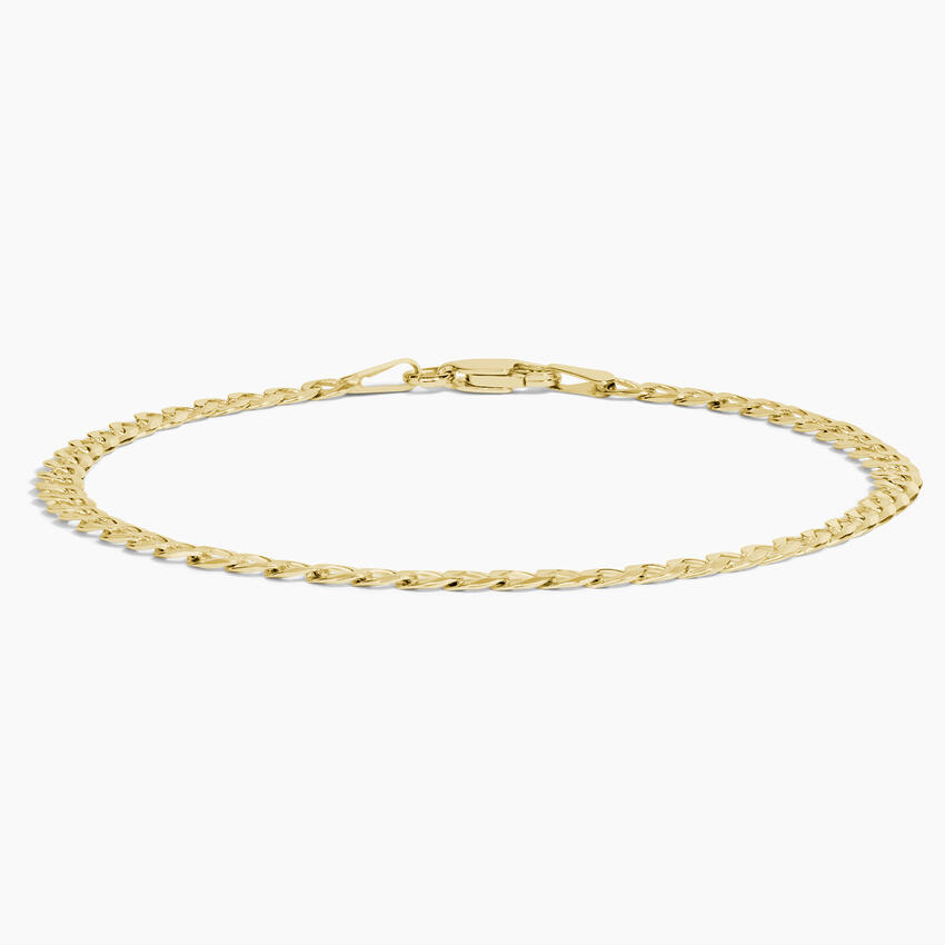 Blake 7.5 in. Curb Chain Bracelet (3mm)