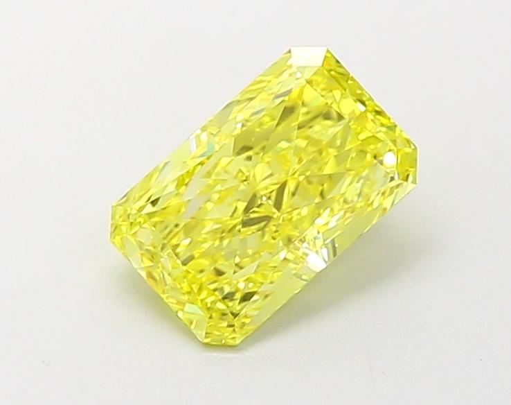 1.05 Ct. Fancy Vivid  Yellow Radiant Lab Grown Diamond