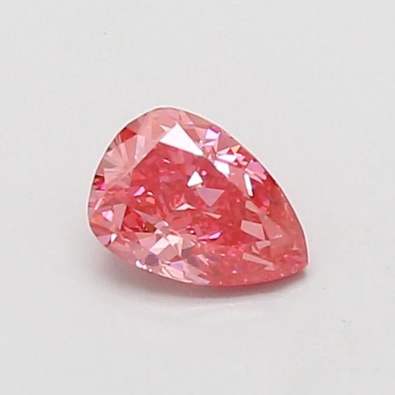 0.44 Ct. Fancy Vivid Pink Pear Lab Grown Diamond