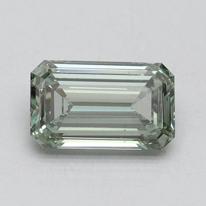1.04 Ct. Fancy Intense Green Emerald Lab Grown Diamond