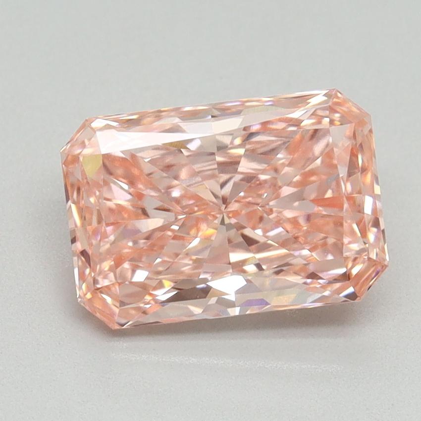 2.15 Ct. Fancy Vivid Pink Radiant Lab Grown Diamond
