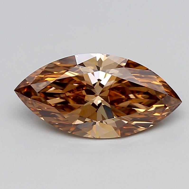 2.07 Ct. Fancy  Brown Marquise Lab Grown Diamond