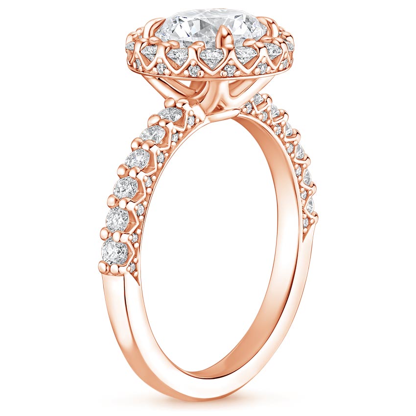 14K Rose Gold Lucinda Diamond Ring (2/3 ct. tw.)
