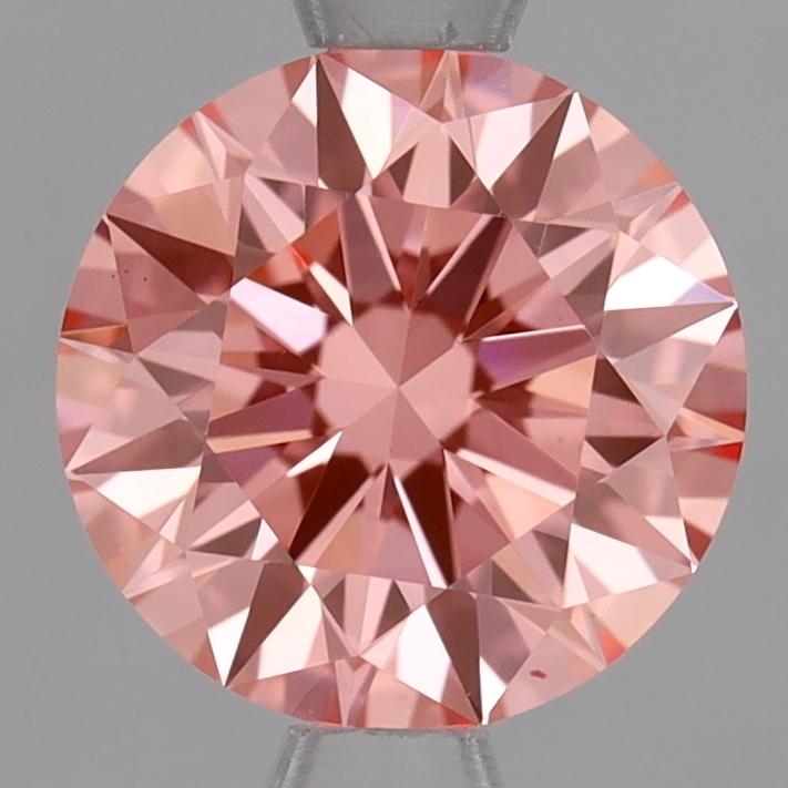 1.05 Ct. Fancy Vivid Pink Round Lab Grown Diamond