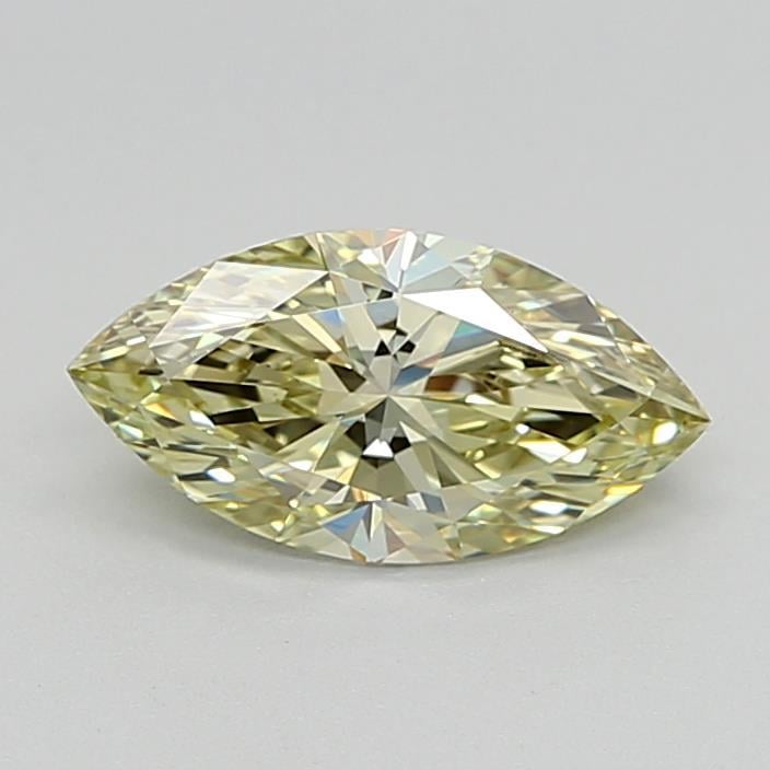 0.99 Ct. Fancy Light Yellow Marquise Lab Grown Diamond