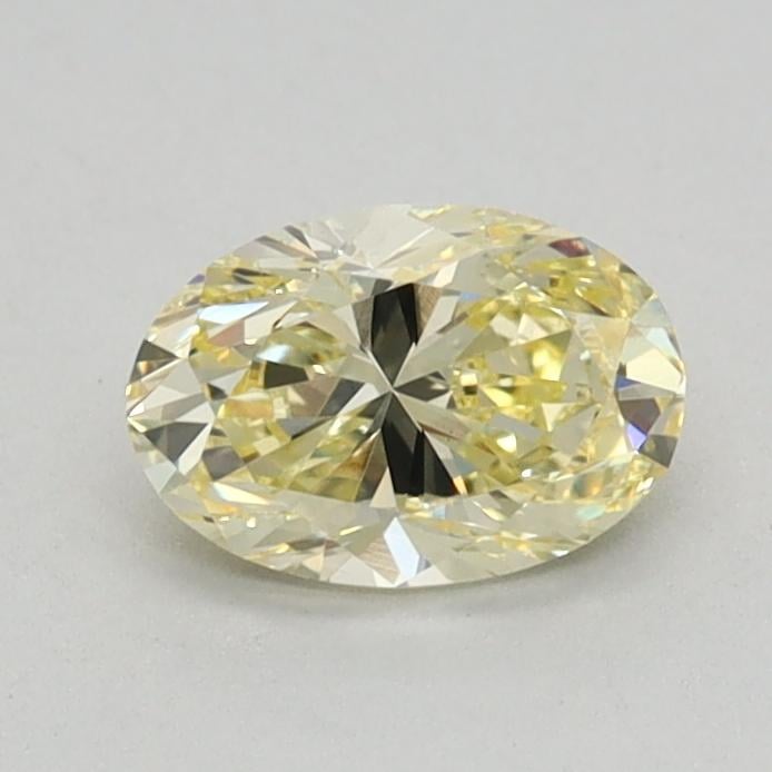 0.46 Ct. Fancy Yellow Oval Lab Grown Diamond