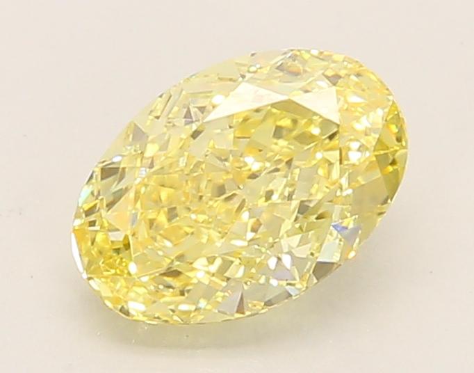 1.27 Ct. Fancy Vivid Pink Oval Lab Grown Diamond