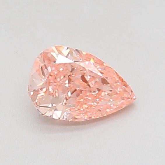 0.57 Ct. Fancy Vivid Pink Pear Lab Grown Diamond