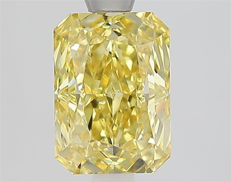 2.04 Ct. Fancy Intense  Yellow Radiant Lab Grown Diamond