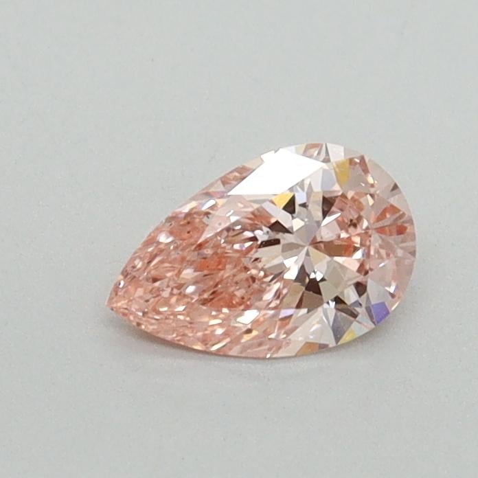 0.35 Ct. Fancy Vivid Pink Pear Lab Grown Diamond