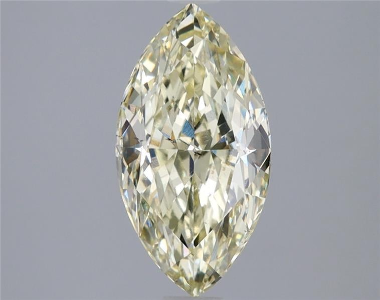 2.01 Ct. Fancy  Yellow Marquise Lab Grown Diamond
