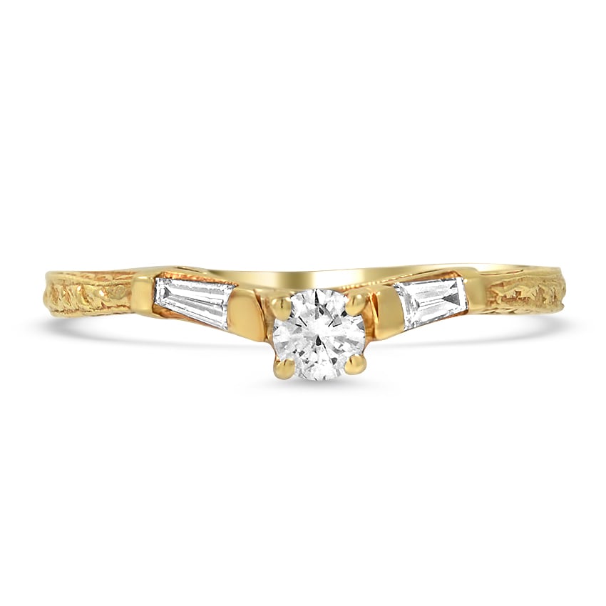 Modern Diamond Vintage Ring