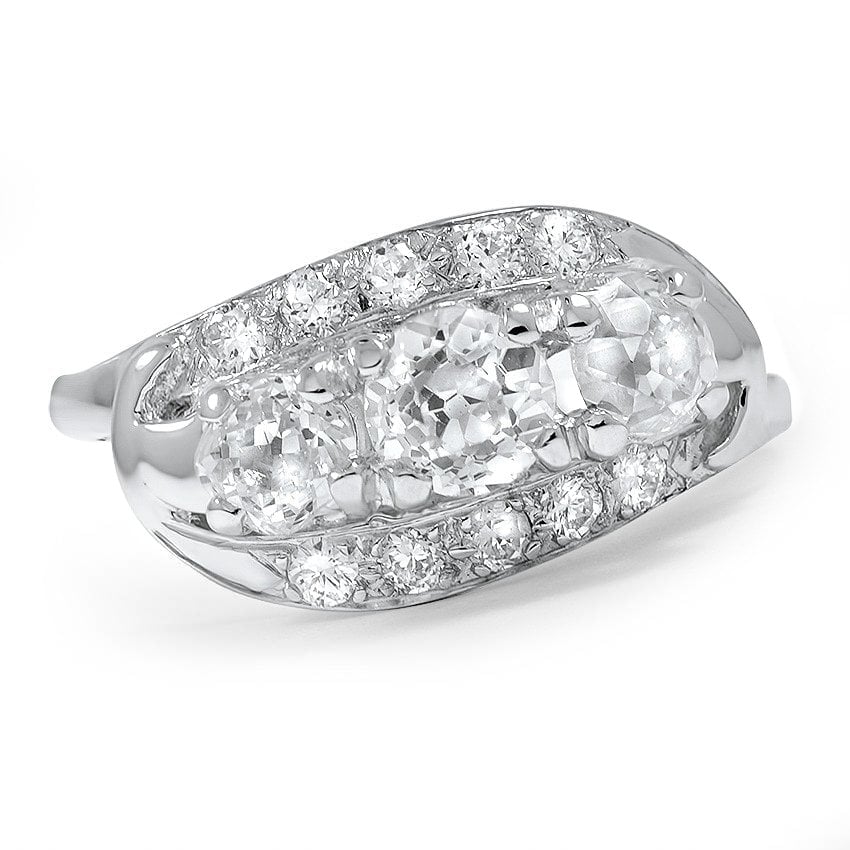 Retro Diamond Vintage Ring