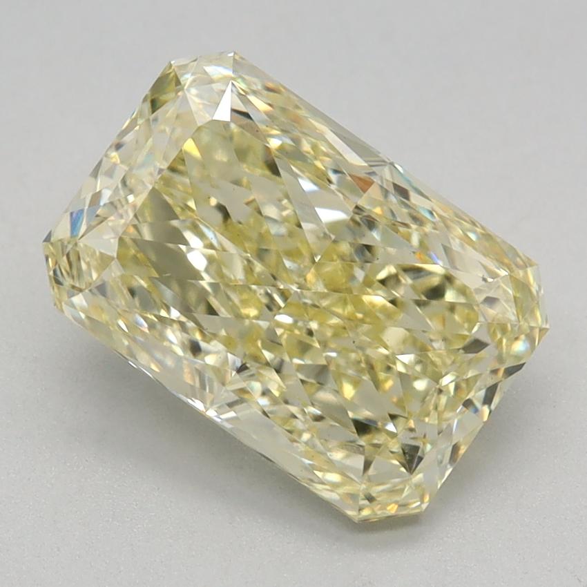 2.26 Ct. Fancy Yellow Radiant Lab Grown Diamond