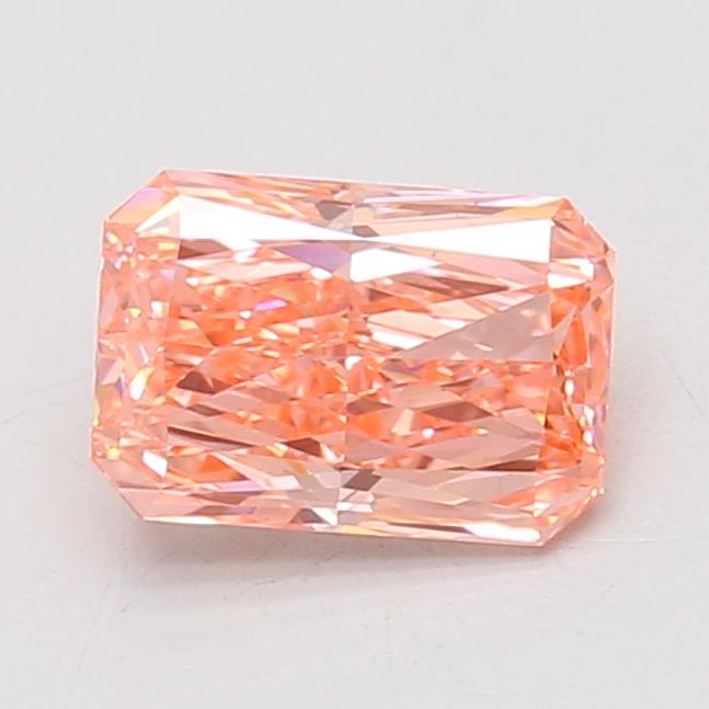 1.53 Ct. Fancy Vivid Pink Radiant Lab Grown Diamond